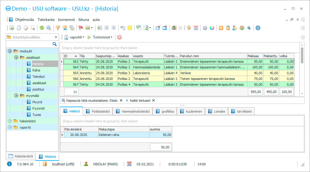 Ohjelma terveyskeskukseen