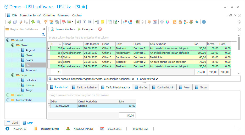 Clár don ionad leighis