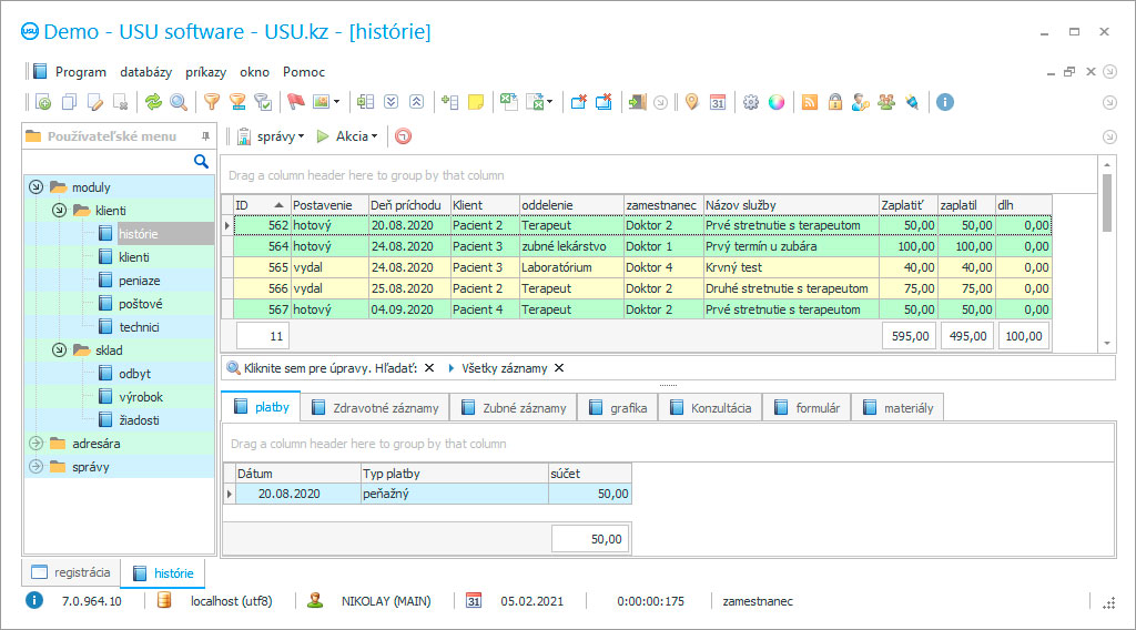 Program pre zdravotnícke stredisko