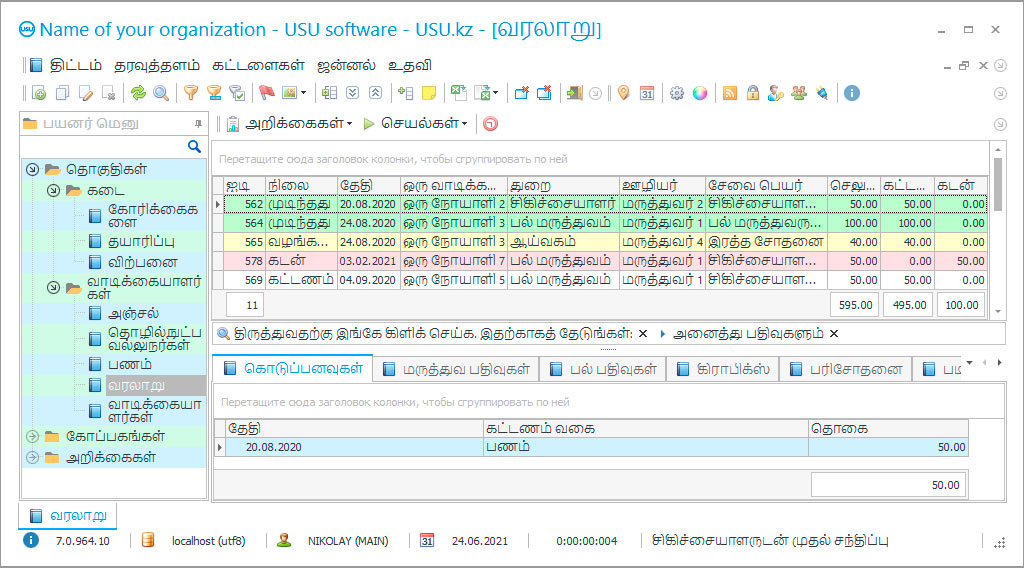 மருத்துவ மையத்திற்கான திட்டம்