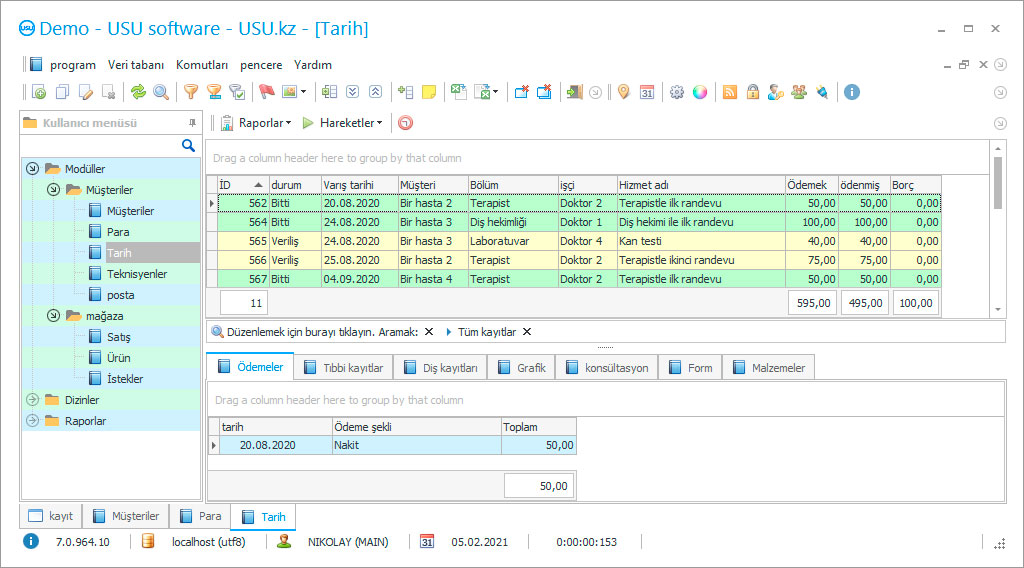 Tıp merkezi programı