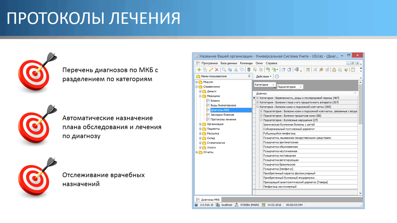 Протоколы лечения